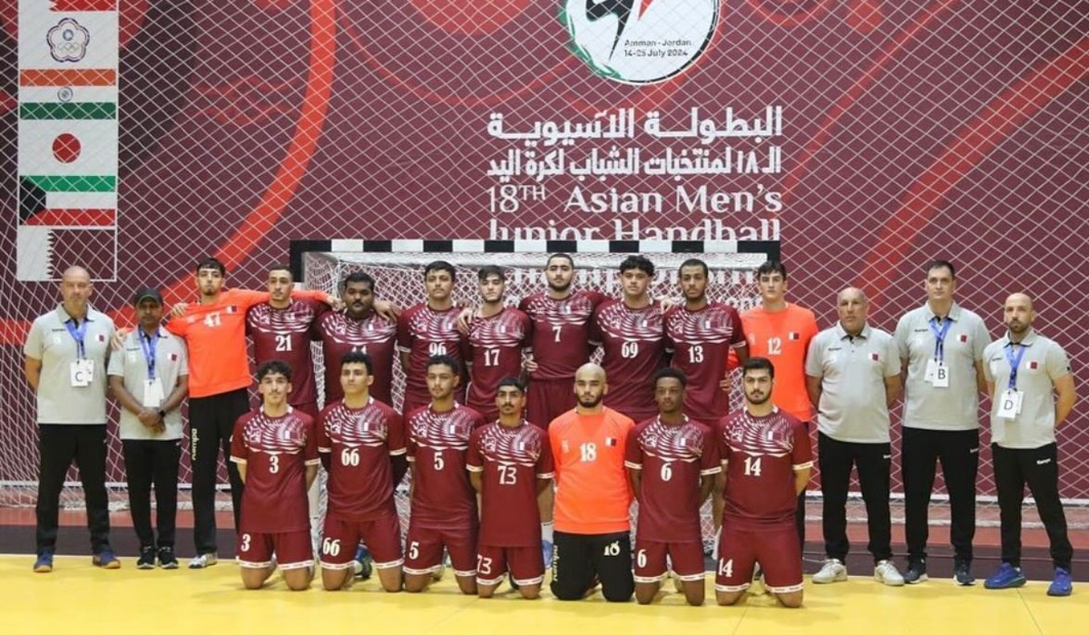 Qatar Youth Handball Team Defeats India in Asian Championship
